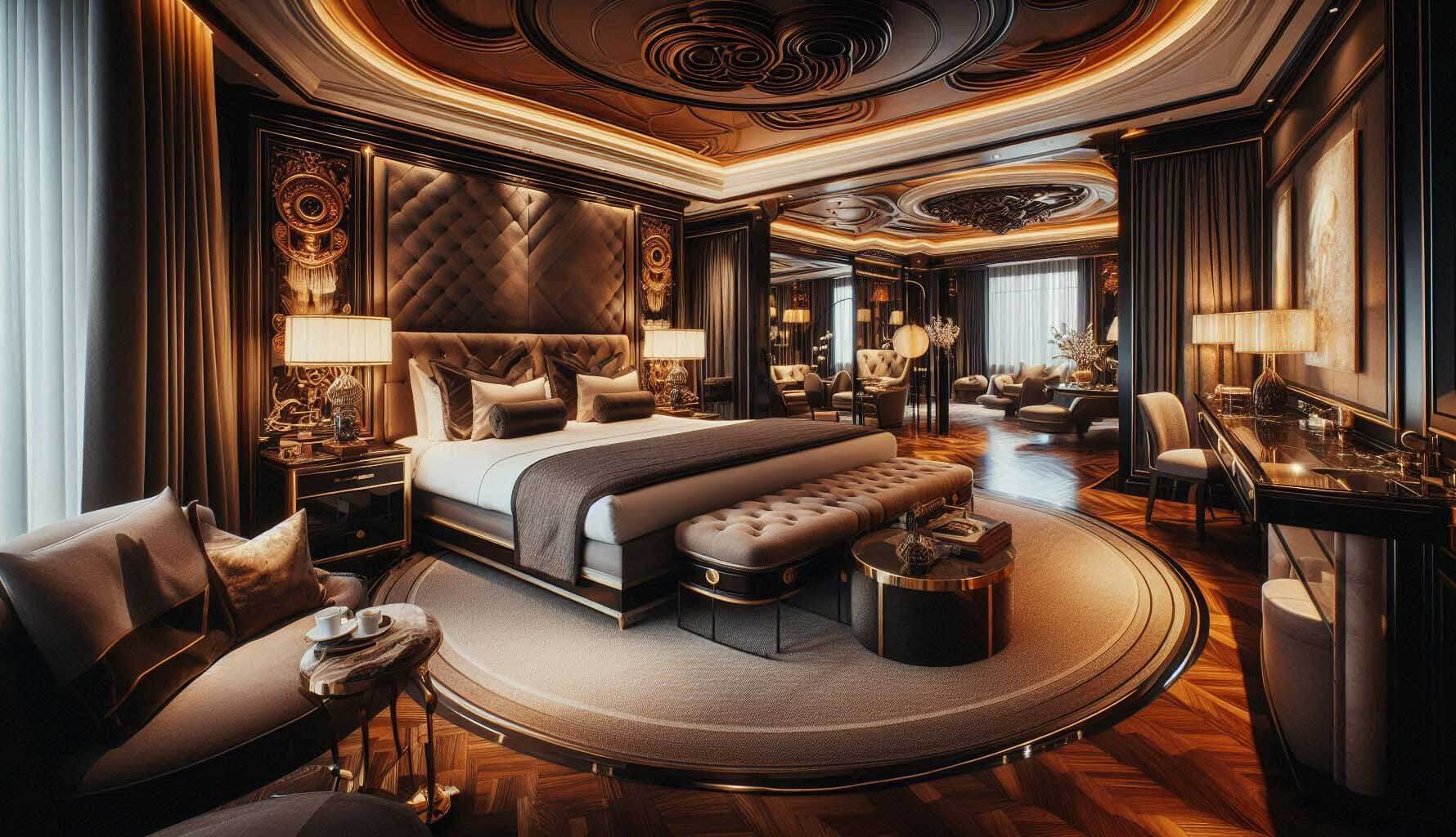 Royal twin bed family room